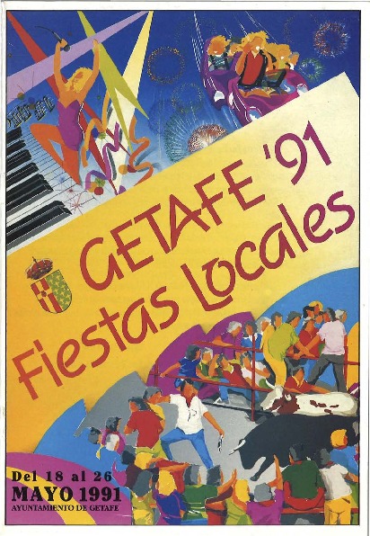 Fiestas patronales en honor a Nuestra Señora de los Ángeles 1991 Getafe